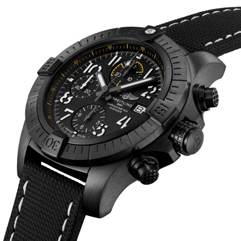 parts names breitling chrono avenger titanium|breitling avenger night mission.